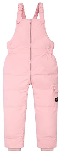 Happy Cherry Baby Kleinkind Latzhose Winter Overall Hose Warm Dicker Strampler Reißverschluss Rompers 2-3 Jahre von Happy Cherry