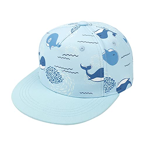 Happy Cherry- Baseball Cap für Kinder Kinder Unisex Sonnenhut Tennis Golfball Hut Jungen Mädchen Leichter Outdoor Casual Netter UV-Schutz im Sommer Cartoon Wal Atmungsaktiv für 2-8 Jahre von Happy Cherry