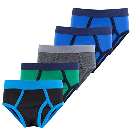 Happy Cherry-Boys Boxershorts Atmungsaktive Baumwoll-Slips Unterwäsche für Baby-Kinder Einfarbige Packung mit 5 Kinderunterhosen für das Toilettentraining für Kinder 1-12 Jahren Little Boys Happy Cherry-Boys Boxershorts Atmungsaktive Baumwoll-Slips Unterwäsche für Baby-Kinder Einfarbige Packung mit 5 Kinderunterhosen für das Toilettentraining für Kinder 1-12 Jahren Little Boys von Happy Cherry