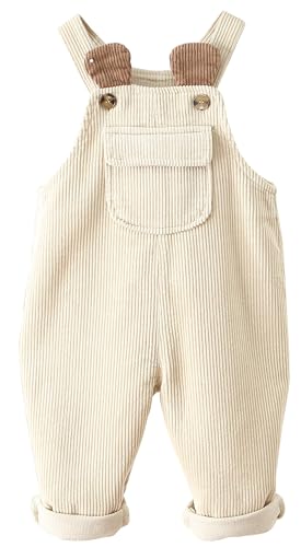 Happy Cherry Cord Latzhose Baby Mädchen Junge Hose Strampler Overall Elastisch Outfit 2-3jahre von Happy Cherry