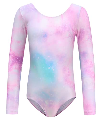 Happy Cherry Girls Gymnastik Dancewear Ballet Training Kostüme Activewear Parkle Athletische Kleidung von Happy Cherry