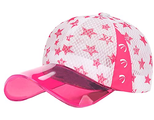 Happy Cherry Jungen Mädchen Basecap Mesh Atmungsaktiv Kinder Hat Baseball Cap Sport Outdoor Kappe Sommer UV Schutz Einstellbar von Happy Cherry