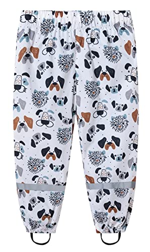Happy Cherry- Kinder Unisex Regenhose wasserdichte Winddicht Outdoor Wanderhose Jungen Mädchen Buddelhose Atmungsaktiv mit Reflektierender Streifen Schnelltrocknend Cartoon-Druck Hosen Happy Cherry- Kinder Unisex Regenhose wasserdichte Winddicht Outdoor Wanderhose Jungen Mädchen Buddelhose Atmungsaktiv mit Reflektierender Streifen Schnelltrocknend Cartoon-Druck Hosen von Happy Cherry