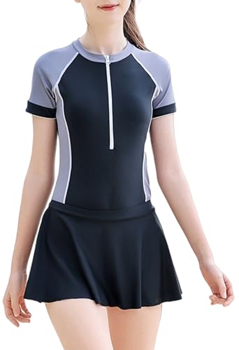 Happy Cherry Mädchen 2-Teilige Badebekleidung Bademode Schwimmanzug mit Rock Schwimmen UV-Schutz Swimsuit Hersteller 160/11-13 Jahre-Muster 3 von Happy Cherry