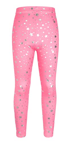 Happy Cherry Mädchen Bedruckte Leggings Stretch Knöchellang Hosen Atmungsaktiv Weich Leggings mit Pailletten Schmetterlingsmuster High Taille Engen Yogahosen von Happy Cherry