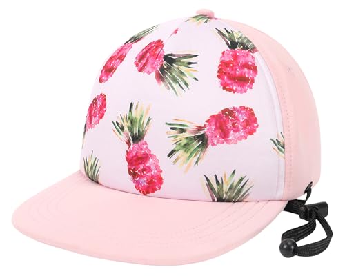 Happy Cherry Unisex Baby Baseballkappe Mädchen Jungen 50 UPF Sonne Hut Verstellbarer Riemen Trucker Cap Kinder Wasserdicht Schnell Trocknend Ente Zunge Hut 6-24 Monate von Happy Cherry