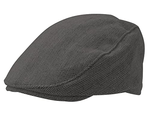 Kleinkinder Schiebermütze für Jungen Baskenmütze Mütze Flat Cap Newsboy Kapppe Barett 48cm 1-2 Jahre von Happy Cherry