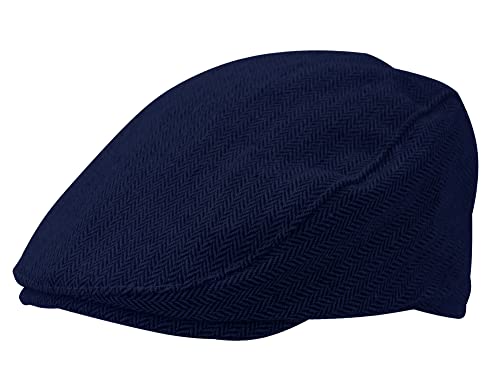 Kleinkinder Schiebermütze für Jungen Baskenmütze Mütze Flat Cap Newsboy Kapppe Barett 48cm 1-2 Jahre von Happy Cherry