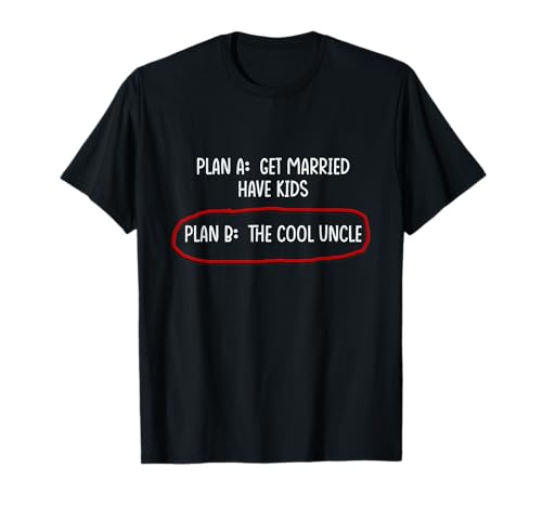 Der coole Onkel, der nicht verheiratet ist, keine Kinder, Lustiger, bissiger Bachelor Tio T-Shirt Der coole Onkel, der nicht verheiratet ist, keine Kinder, Lustiger, bissiger Bachelor Tio T-Shirt von Happy Cool Uncles and Happy Bachelors Designs