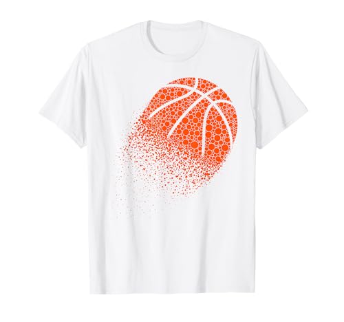 Happy Dot Day Polka Dot Basketball-Liebhaber für Herren, Jungen und Kinder T-Shirt Happy Dot Day Polka Dot Basketball-Liebhaber für Herren, Jungen und Kinder T-Shirt von Happy Dot Day Colorful Polka Dot Kids Men Women
