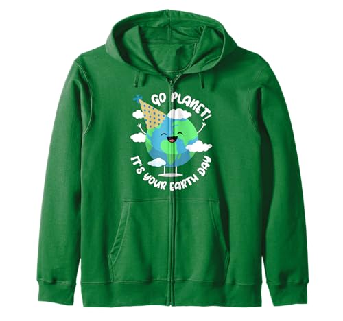 Kids Cute Earth Day Go Planet It's Your Earth Day Kleinkind Junge Kapuzenjacke Kids Cute Earth Day Go Planet It's Your Earth Day Kleinkind Junge Kapuzenjacke von Happy Earth Day 2023 Gift Kids Toddlers Boys Girls