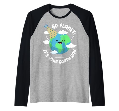 Kids Cute Earth Day Go Planet It's Your Earth Day Kleinkind Junge Raglan Kids Cute Earth Day Go Planet It's Your Earth Day Kleinkind Junge Raglan von Happy Earth Day 2023 Gift Kids Toddlers Boys Girls