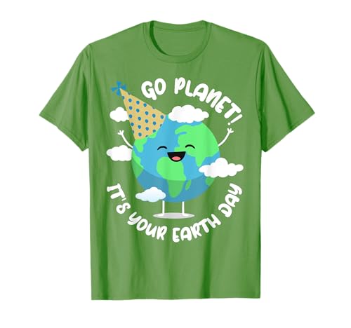 Kids Cute Earth Day Go Planet It's Your Earth Day Kleinkind Junge T-Shirt Kids Cute Earth Day Go Planet It's Your Earth Day Kleinkind Junge T-Shirt von Happy Earth Day 2023 Gift Kids Toddlers Boys Girls
