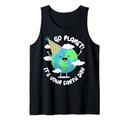 Kids Cute Earth Day Go Planet It's Your Earth Day Kleinkind Junge Tank Top Kids Cute Earth Day Go Planet It's Your Earth Day Kleinkind Junge Tank Top von Happy Earth Day 2023 Gift Kids Toddlers Boys Girls