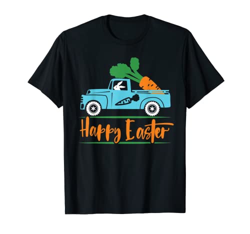 Frohe Ostern Osterhase Auto lustig Herren Damen Kinder T-Shirt Frohe Ostern Osterhase Auto lustig Herren Damen Kinder T-Shirt von Happy Easter Frohe Ostern Osterhasen Oster Outfit