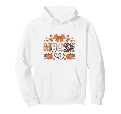 Herbst Herbst Ihr alle Nurse Life Women Thankful Dankbar Gesegnet Pullover Hoodie von Happy Fall Autumn Halloween Thankgiving Nurse Tees