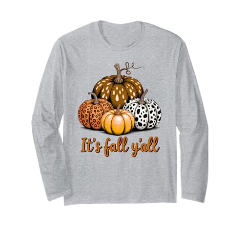 Coole Kürbisse Herbst Saison Herbst Design Geschenk Männer Frauen Kinder Langarmshirt von Happy Fall Thanksgiving Spooky Halloween Graphic