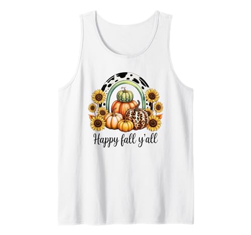 Coole Kürbisse Herbst Saison Herbst Design Geschenk Männer Frauen Kinder Tank Top von Happy Fall Thanksgiving Spooky Halloween Graphic