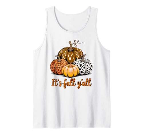Coole Kürbisse Herbst Saison Herbst Design Geschenk Männer Frauen Kinder Tank Top von Happy Fall Thanksgiving Spooky Halloween Graphic