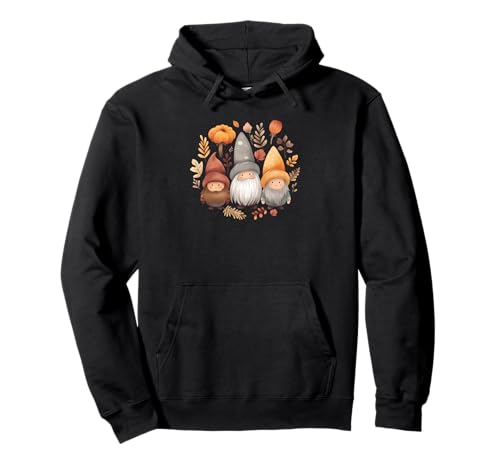 Niedliche Herbst Herbst Zwerge Frauen Halloween Cottagecore Pullover Hoodie Niedliche Herbst Herbst Zwerge Frauen Halloween Cottagecore Pullover Hoodie von Happy Fall Y'all - Pumpkin Spice Coffee Apparel