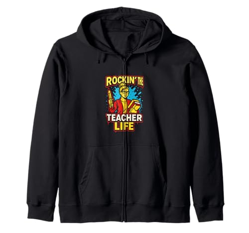 First Day Teacher Rockin' The Teacher Life Süße ABCD für Damen Kapuzenjacke First Day Teacher Rockin' The Teacher Life Süße ABCD für Damen Kapuzenjacke von Happy First Day Of School Cute Teacher Outfits