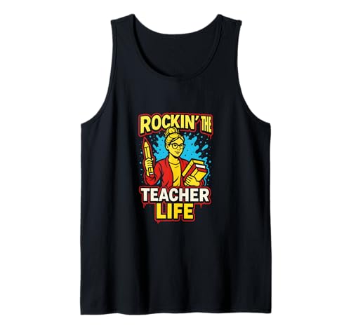 First Day Teacher Rockin' The Teacher Life Süße ABCD für Damen Tank Top First Day Teacher Rockin' The Teacher Life Süße ABCD für Damen Tank Top von Happy First Day Of School Cute Teacher Outfits