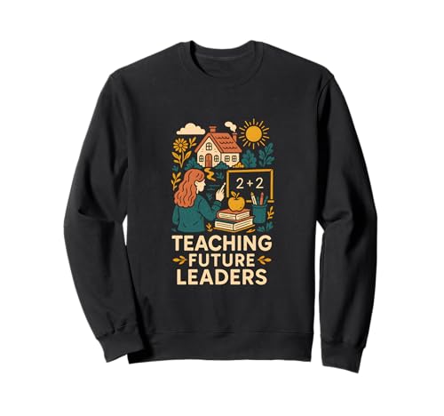 Schulanfang Lehre Future Leaders Cute Damen Sweatshirt von Happy First Day Of School Cute Teacher Outfits