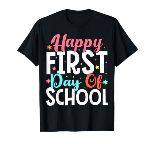 Alles Gute zum ersten Schultag, Kinder, Süße Lehrerin, zurück zur Schule T-Shirt Alles Gute zum ersten Schultag, Kinder, Süße Lehrerin, zurück zur Schule T-Shirt von Happy First Day Of School Teacher Apparels