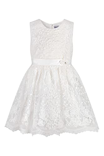 Happy Girls by Eisend Baby Mädchen Taufkleid Festkleid Taufe Taufbekleidung Mädchen Party Kleid Blumenmädchen Prinzessin Kleid (110) von Happy Girls by Eisend