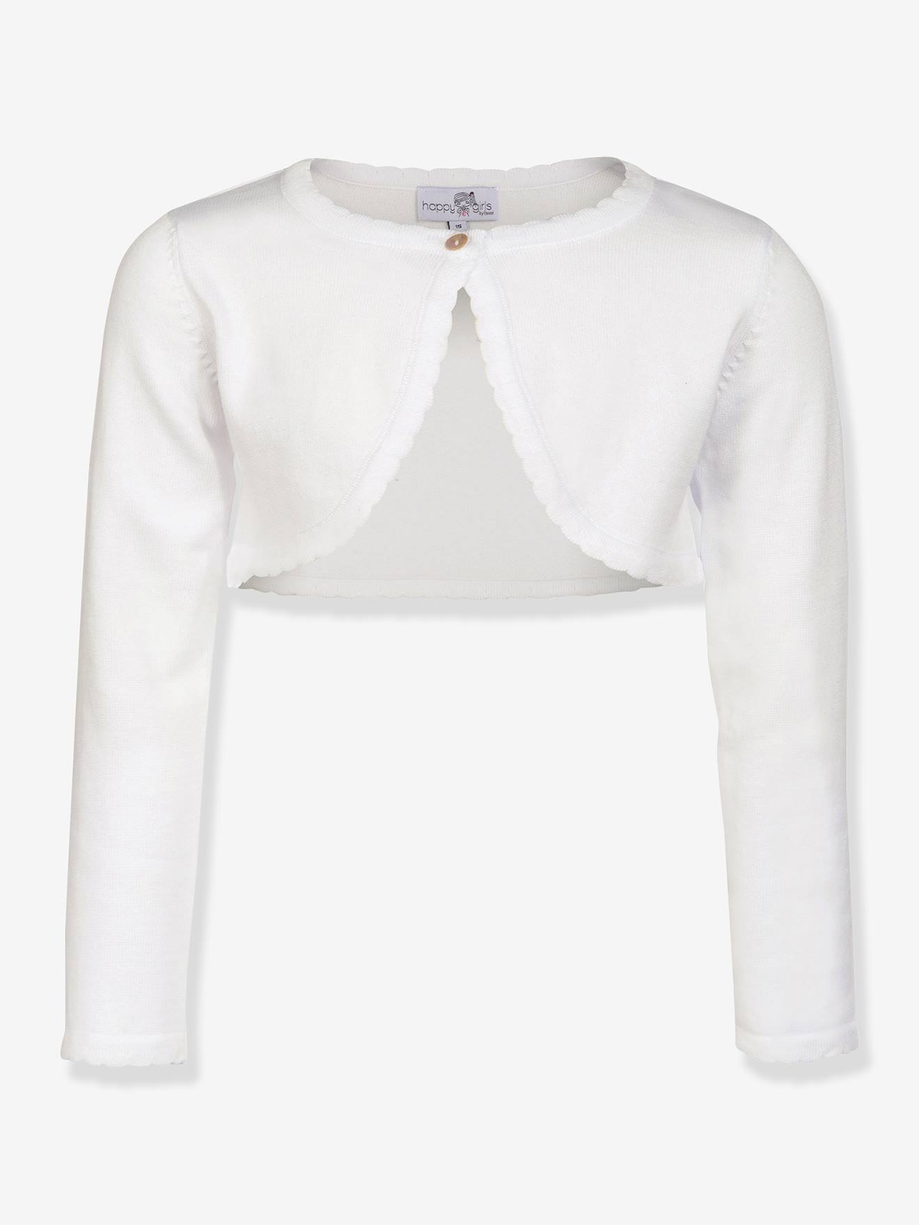 Bolero Mädchen mit Wellsaum Happy Girls von Happy Girls