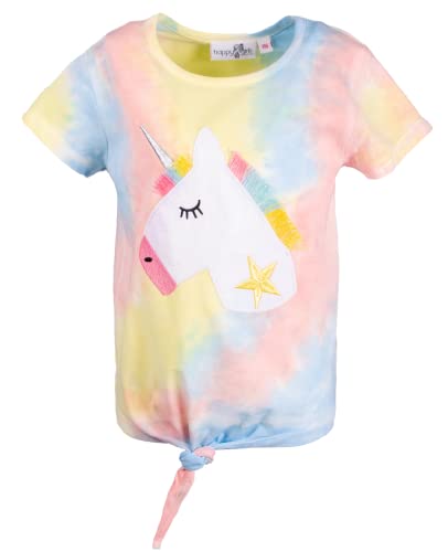 Happy Girls® Mädchen T-Shirt Einhorn, Größe:122, Präzise Farbe:Mehrfarbig von Happy Girls