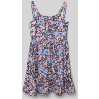 Happy Girls Kleid im Stufen-Look in Dunkelblau, Größe 140 von Happy Girls