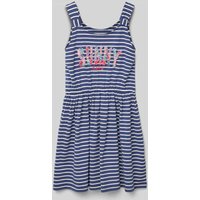 Happy Girls Kleid mit Pailletten und Rundhalsausschnitt in Blau, Größe 140 Happy Girls Kleid mit Pailletten und Rundhalsausschnitt in Blau, Größe 140 von Happy Girls