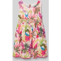 Happy Girls Kleid mit Rundhalsausschnitt in Rosa, Größe 98 von Happy Girls
