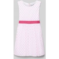 Happy Girls Kleid mit Taillenband in Fuchsia, Größe 128 von Happy Girls