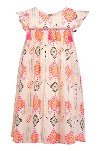 happy girls Mädchen Kinderkleid, Neon Coral, 110 EU von Happy Girls