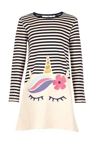 Happy Girls Mädchen Kleid Kinderkleid, Navy, 140 von Happy Girls