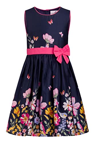 Happy Girls Mädchen Kleid mit Schmetterlingen Navy 931342 von Happy Girls