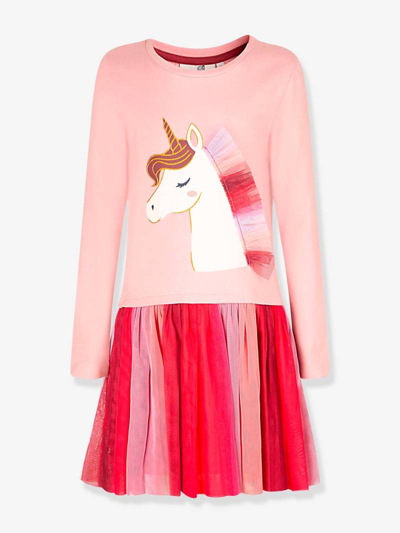 Kleid mit Tüllrock Happy Girls Mädchen Einhornprint pudrig von Happy Girls