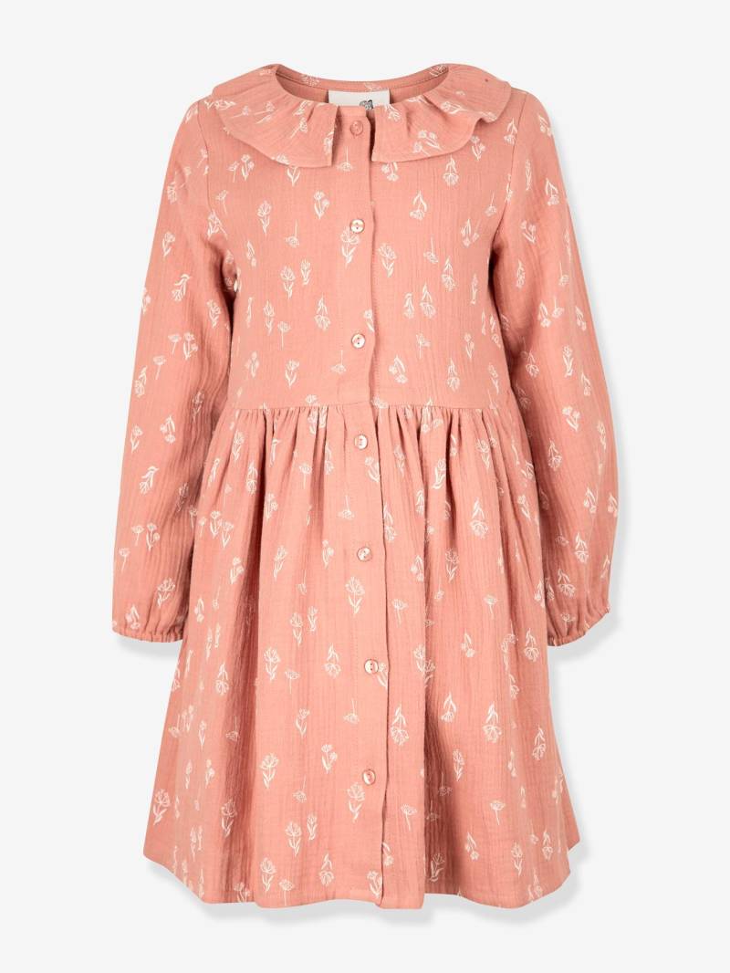 Musselinkleid Rüschenkragen Happy Girls Mädchen pudrig von Happy Girls