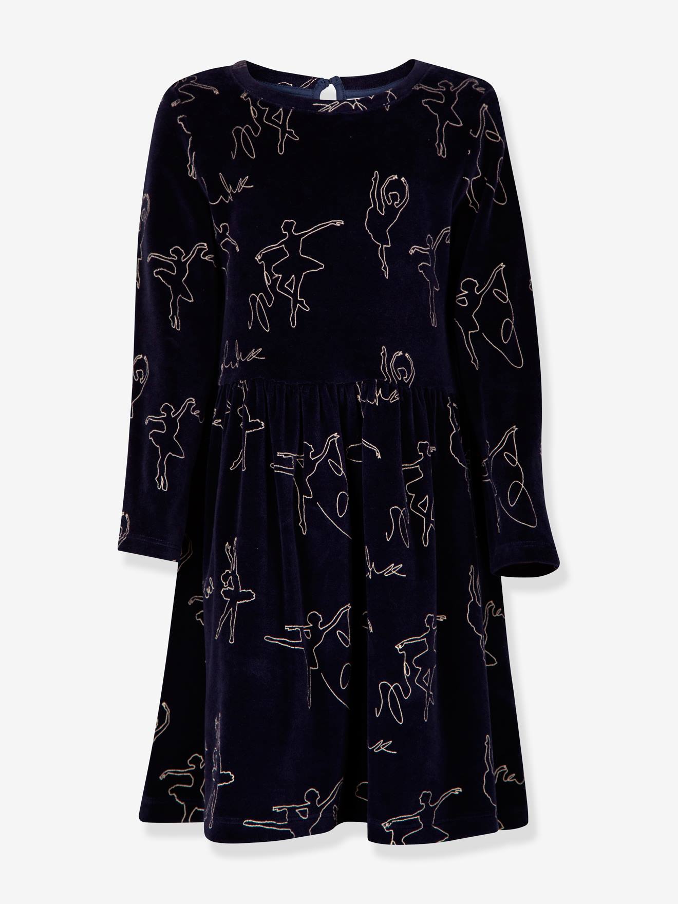 Samtkleid Happy Girls Mädchen mit Ballerinas von Happy Girls