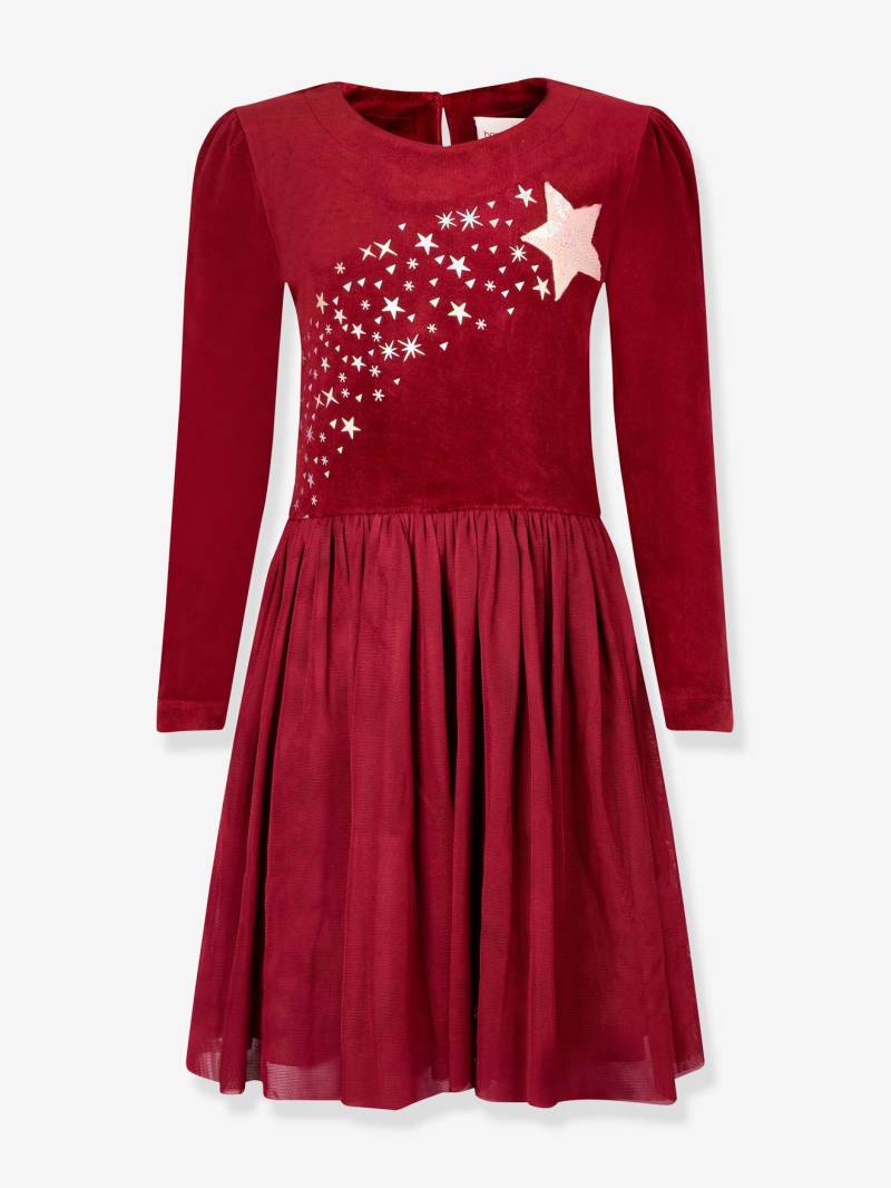 Samtkleid mit Tüllrock Happy Girls Mädchen granatapfel von Happy Girls