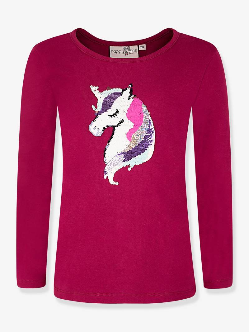 Shirt Paillettenmotiv Happy Girls Mädchen granatapfel Shirt Paillettenmotiv Happy Girls Mädchen granatapfel von Happy Girls