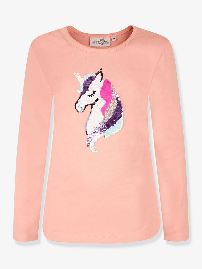 Shirt Paillettenmotiv Happy Girls Mädchen pudrig von Happy Girls