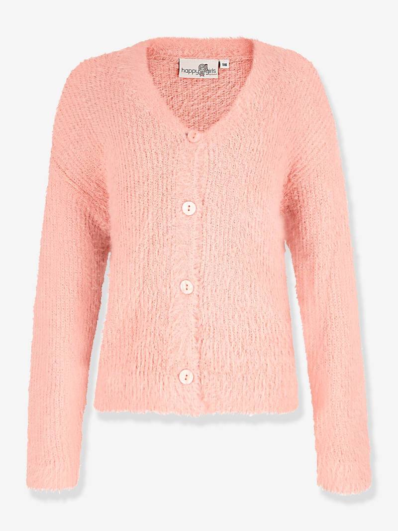 Strickjacke V-Ausschnitt Happy Girls Mädchen pudrig von Happy Girls