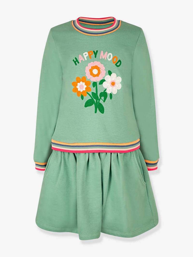 Sweatkleid mit Stickblume Happy Girls Mädchen von Happy Girls