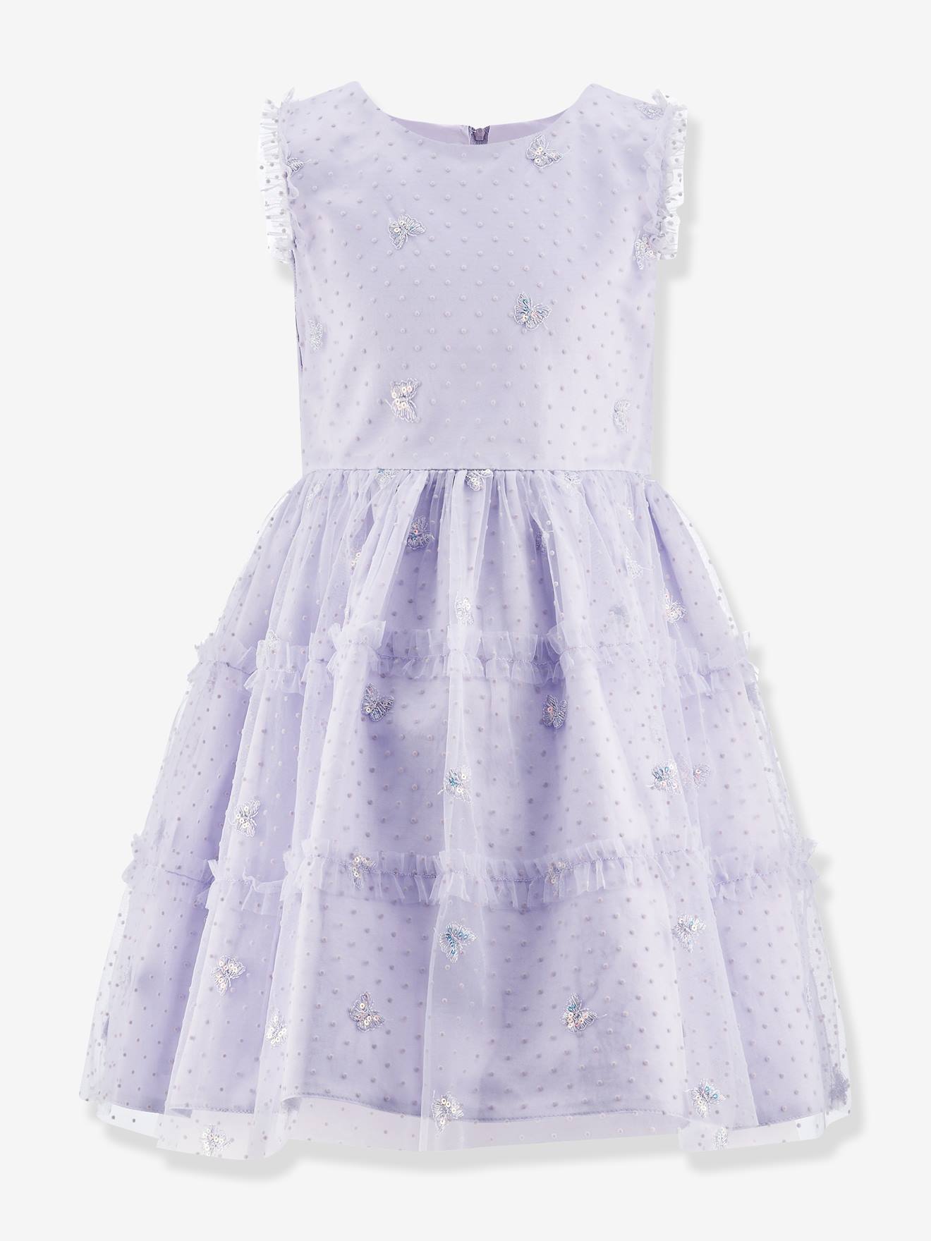 Tüllkleid mit Schmetterlingen Mädchen Happy Girls von Happy Girls