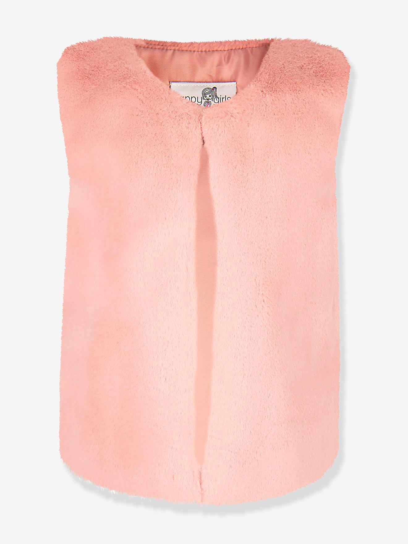 Weste Webpelz Happy Girls Mädchen pudrig von Happy Girls