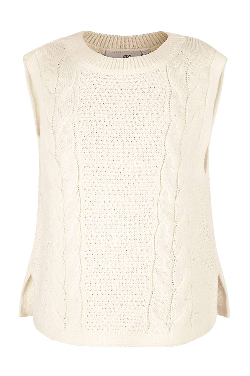 happy girls Pullunder mit tollem Zopfdesign im Vorderteil von Happy Girls