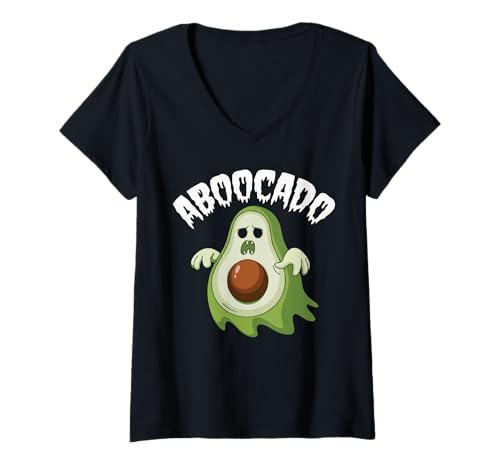 Damen Fröhlicher Leckerbissen für Obstliebhaber an Halloween T-Shirt mit V-Ausschnitt Damen Fröhlicher Leckerbissen für Obstliebhaber an Halloween T-Shirt mit V-Ausschnitt von Happy Halloween Fruit Trick Or Treat